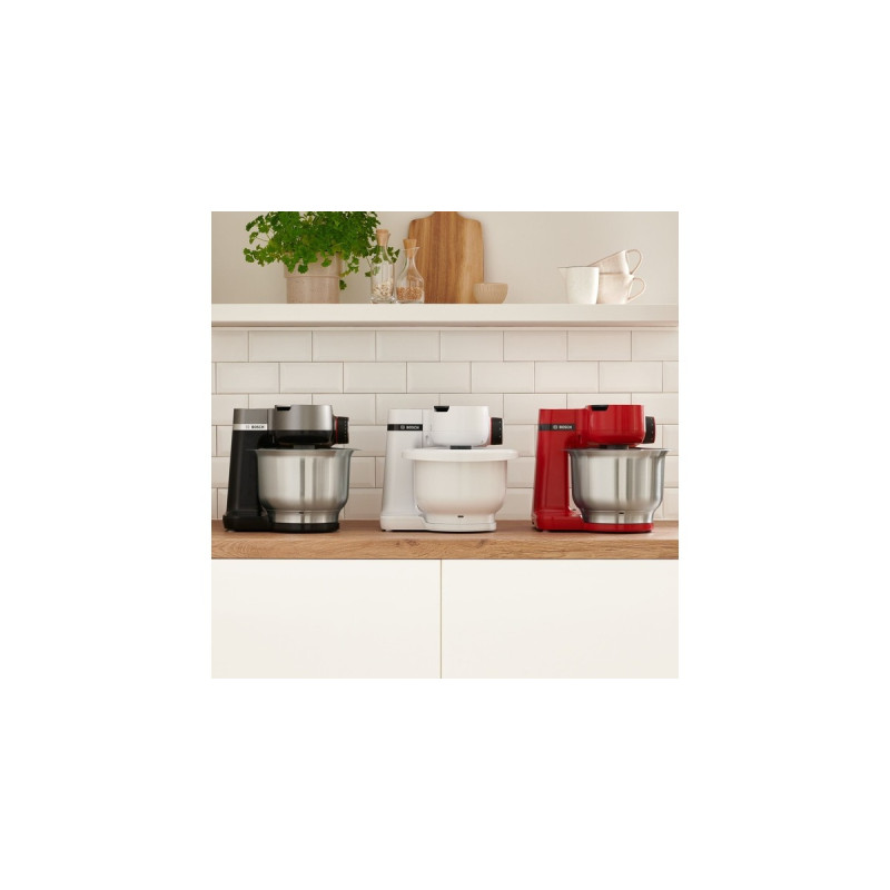 Bosch MUMS2ER01 Küchenmaschine(rot, 700 Watt, Serie 2)
