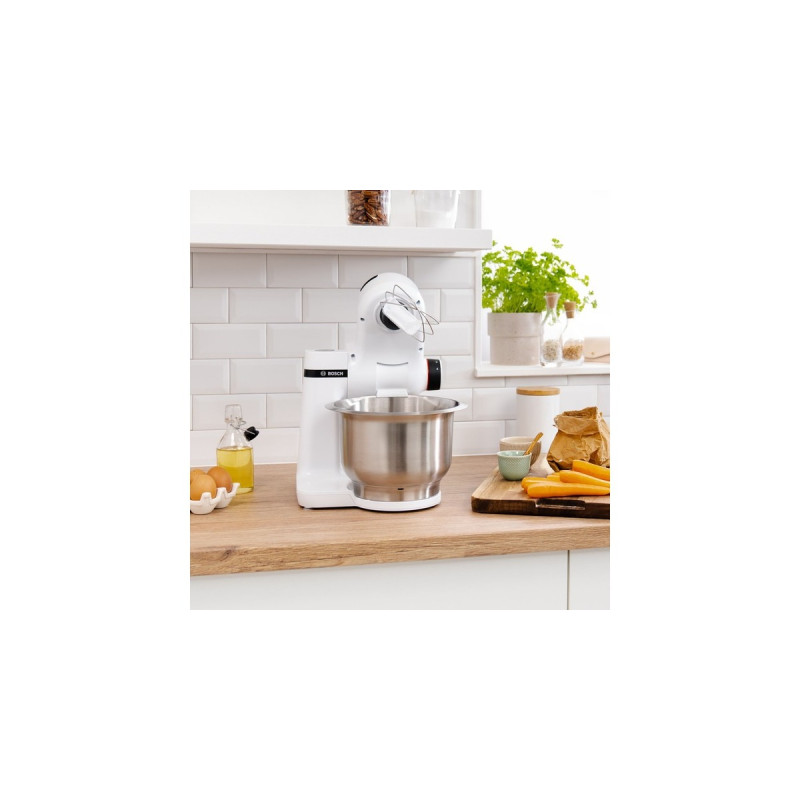 Bosch MUMS2EW00 Küchenmaschine(weiß, 700 Watt, Serie 2)