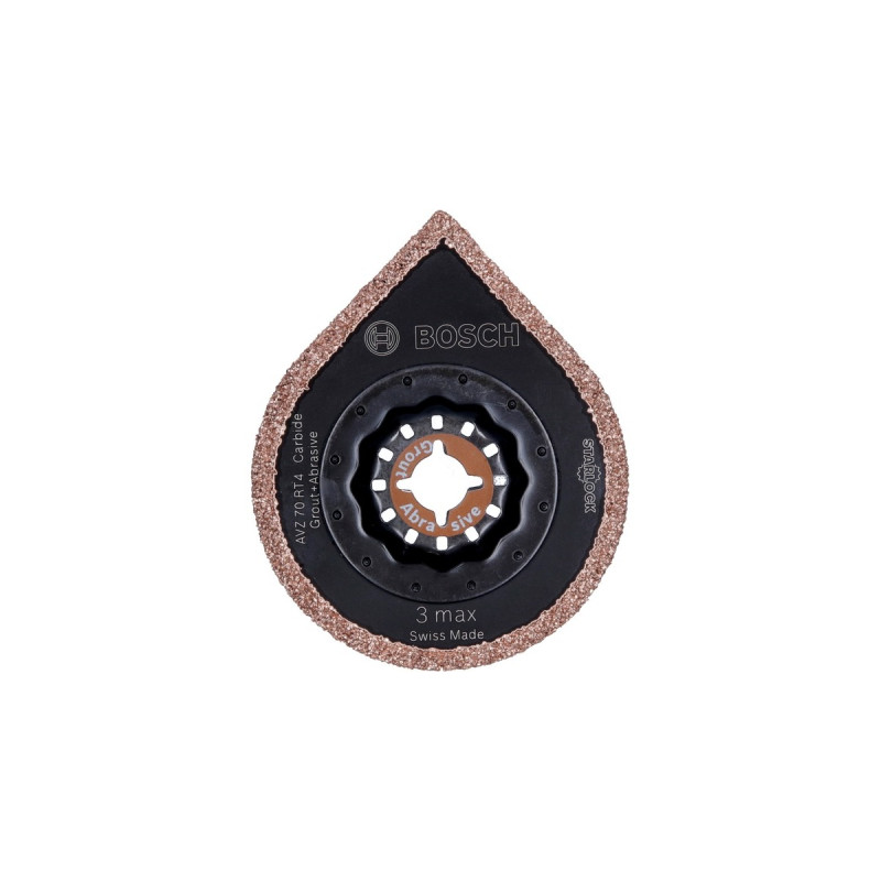 Bosch Mörtelentferner AVZ 70 RT4 Grout + Abrasive, Sägeblatt(Carbide-RIFF, Ø 70mm)