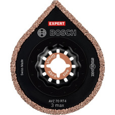 Bosch Mörtelentferner Expert AVZ 70 RT4 Grout + Abrasive, Ø 70mm, Sägeblatt(Carbide-RIFF, Schnittbreite 2,5mm)