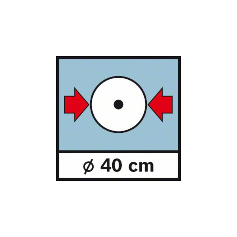 Bosch Messrad GWM 40 Professional, Entfernungsmesser(blau)