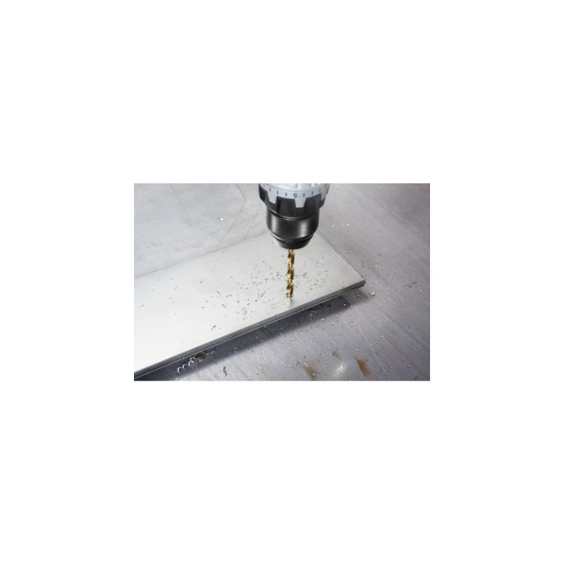 Bosch Metall-Spiralbohrer HSS-Co, Ø 5,5mm(10 Stück, Arbeitslänge 57mm)