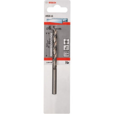 Bosch Metallbohrer HSS-G, Ø 6,5mm(Arbeitslänge 63mm)