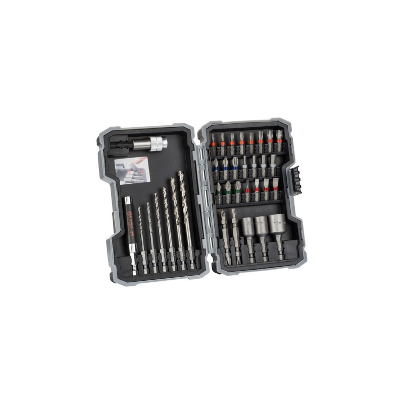 Bosch Metallbohrer-und Bit-Set Extra Hard, 35-teilig, Bohrer- & Bit-Satz