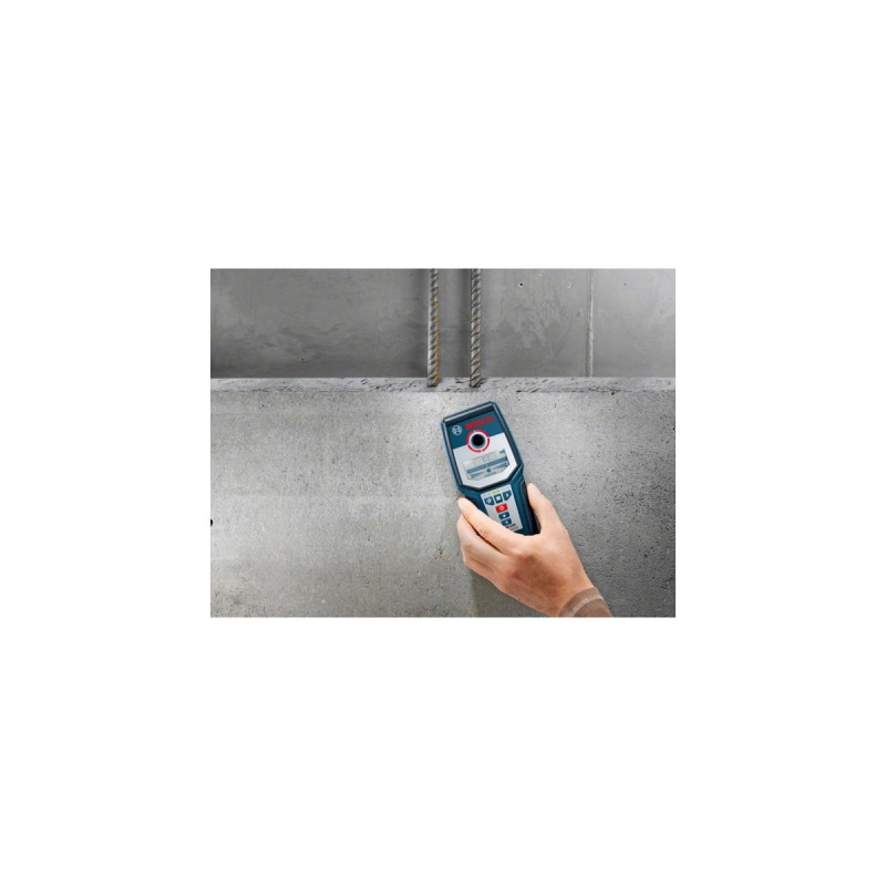 Bosch Multidetektor GMS 120 Professional, Ortungsgerät(blau/schwarz, Schutztasche)