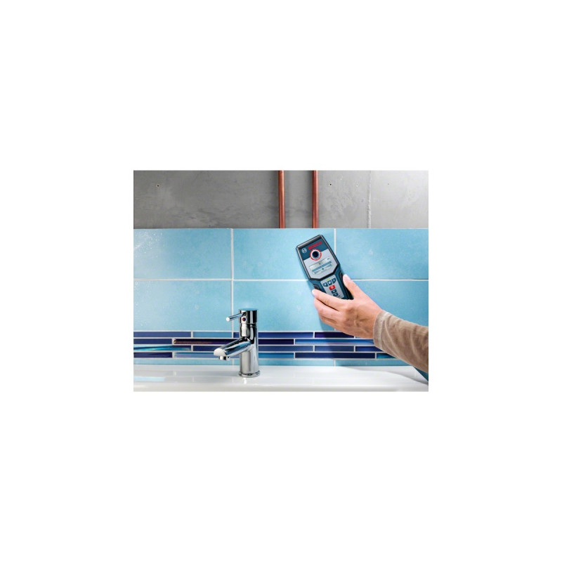 Bosch Multidetektor GMS 120 Professional, Ortungsgerät(blau/schwarz, Schutztasche)