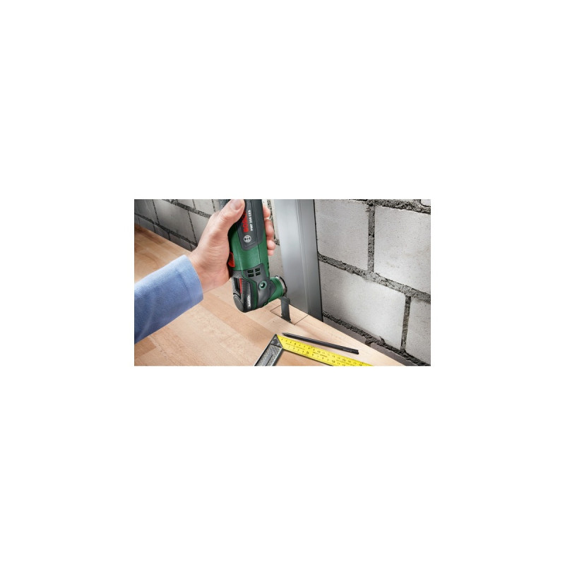 Bosch Multifunktions-Werkzeug PMF 250 CES(grün/schwarz, 250 Watt, inkl. Zubehör Set klein)
