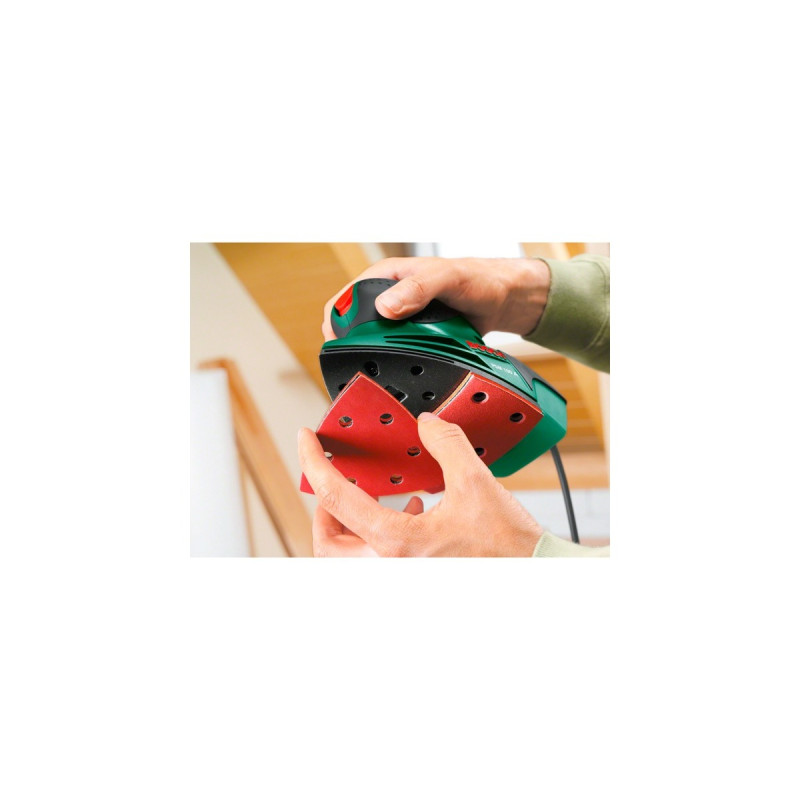 Bosch Multischleifer PSM 100 A(grün/schwarz, 100 Watt)