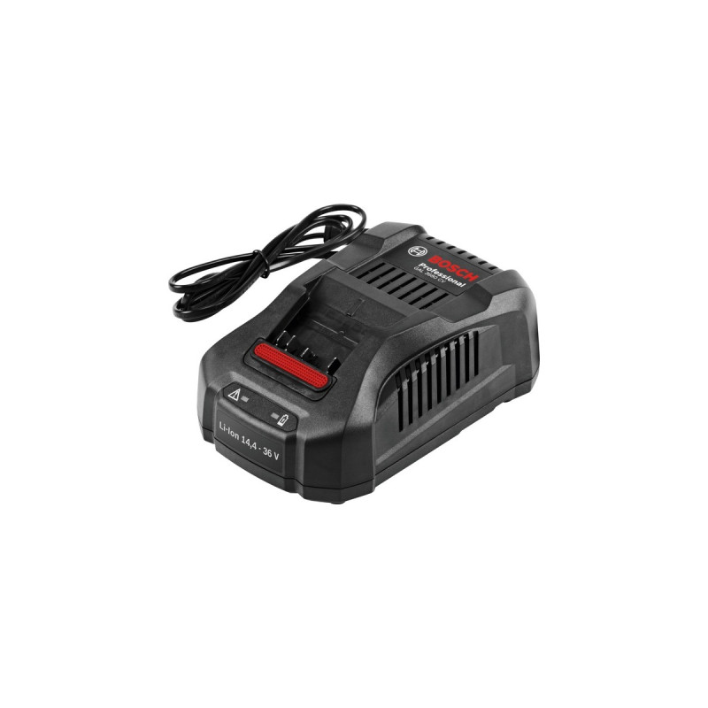 Bosch Multivolt-Schnellladegerät GAL 3680 CV Professional(schwarz, für alle Bosch Li-Ion-Akkus von 14,4 - 36 Volt)