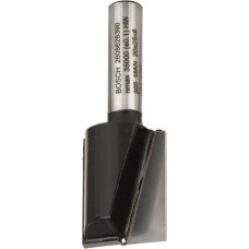 Bosch Nutfräser Standard for Wood, Ø 20mm, Arbeitslänge 24,6mm(Schaft Ø 8mm, zweischneidig)