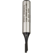 Bosch Nutfräser Standard for Wood, Ø 3mm, Arbeitslänge 8mm(Schaft Ø 8mm, einschneidig)