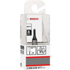 Bosch Nutfräser Standard for Wood, Ø 4mm, Arbeitslänge 8mm(Schaft Ø 8mm, einschneidig)