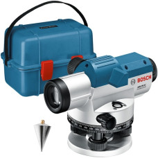 Bosch Optisches Nivelliergerät GOL 20 G Professional(blau, Koffer, Maßeinheit 400 Gon)