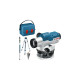 Bosch Optisches Nivelliergerät GOL 20 G Professional, mit Baustativ(blau, Koffer, Maßeinheit 400 Gon)