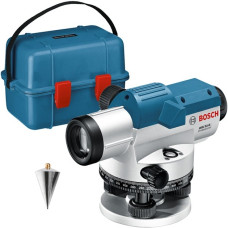 Bosch Optisches Nivelliergerät GOL 32 G Professional(blau, Koffer, Maßeinheit 400 Gon)