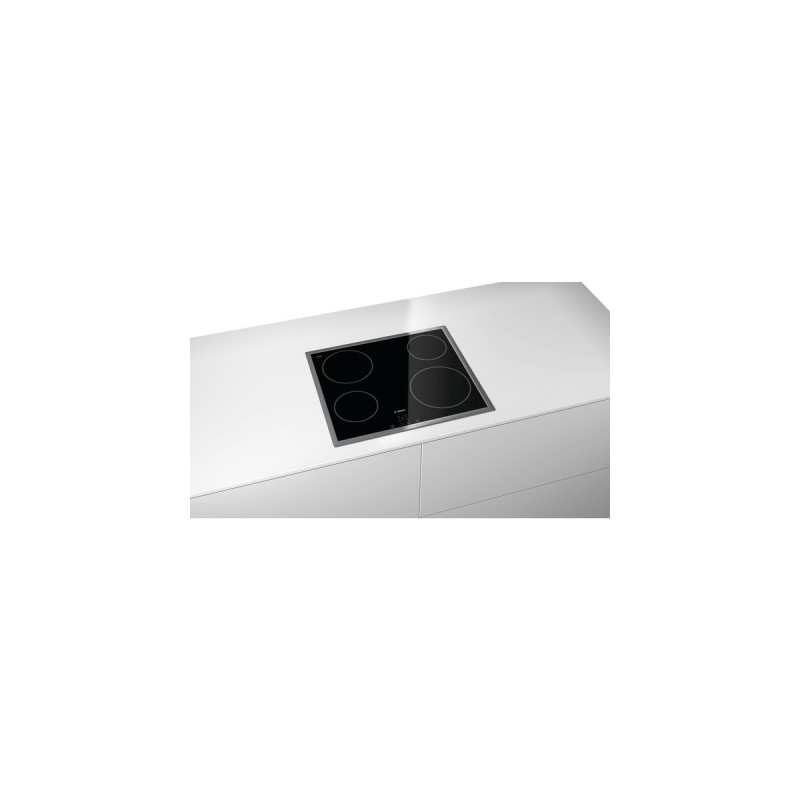 Bosch PKE645D17E Serie | 4, Autarkes Kochfeld(schwarz/edelstahl)