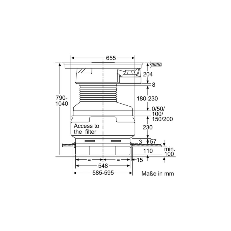 Bosch PKM845F11E Serie | 6, Autarkes Kochfeld(schwarz/edelstahl, mit integriertem Dunstabzug)