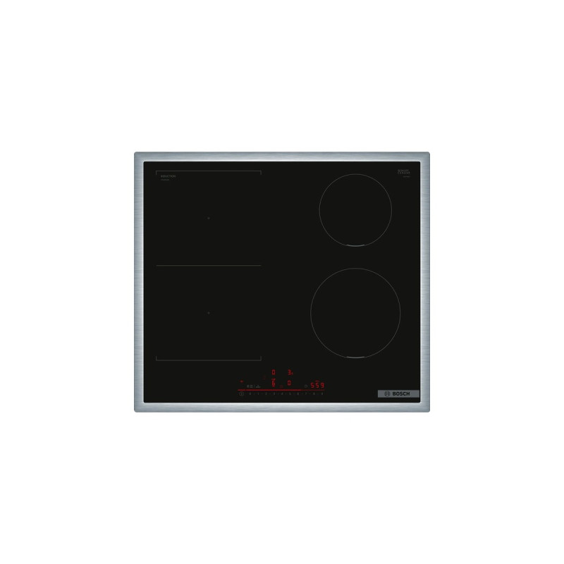 Bosch PVS645HB1E Serie 6, Autarkes Kochfeld(schwarz/edelstahl, 60 cm)