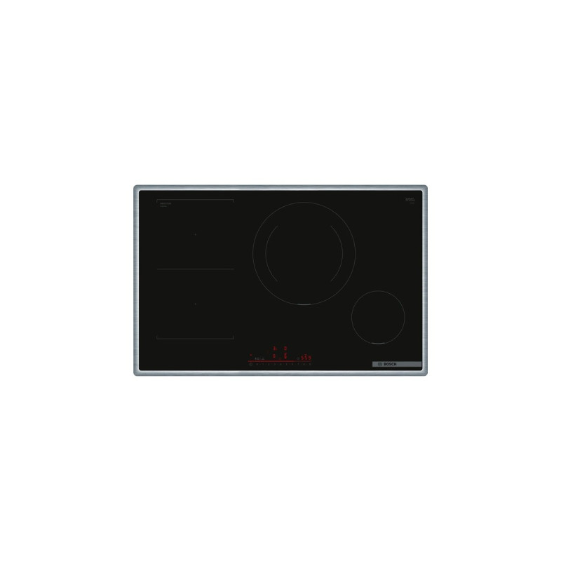 Bosch PVS845HB1E Serie 6, Autarkes Kochfeld(schwarz/edelstahl, 80 cm)