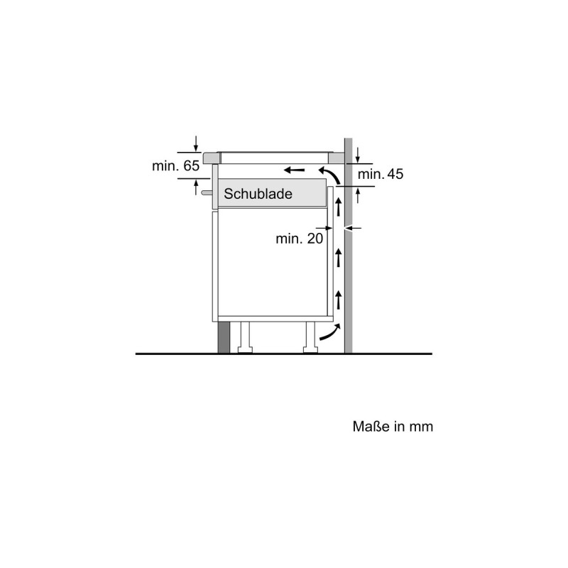 Bosch PXV845HC1E Serie 6, Autarkes Kochfeld(schwarz/edelstahl, 80 cm)
