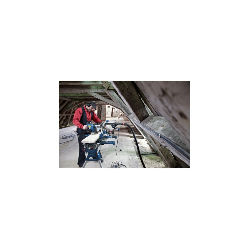 Bosch Paneelsäge GCM 8 SJL Professional, Kapp-und Gehrungssäge(blau/schwarz, 1.600 Watt)