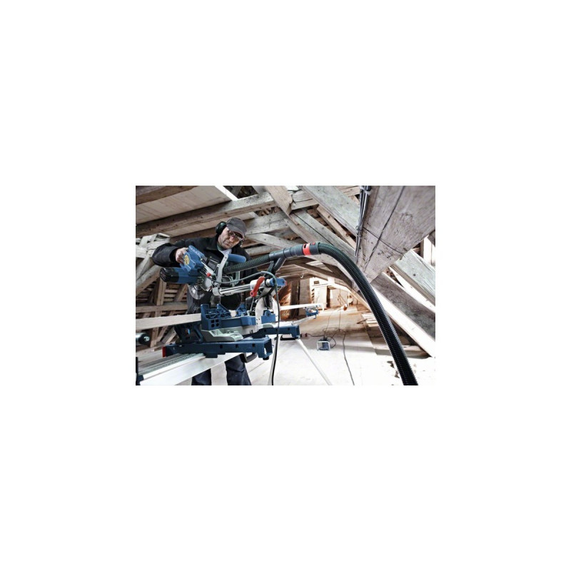 Bosch Paneelsäge GCM 8 SJL Professional, Kapp-und Gehrungssäge(blau/schwarz, 1.600 Watt)