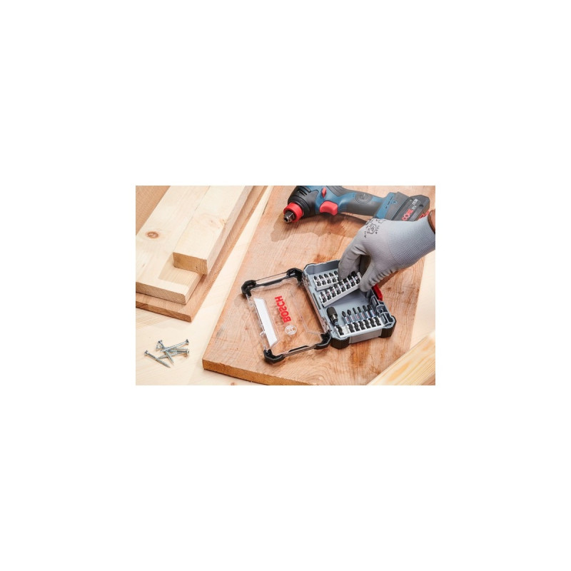 Bosch Pick and Click Impact Control Doppelklingenbit-Satz TORX, 8-teilig(65mm)