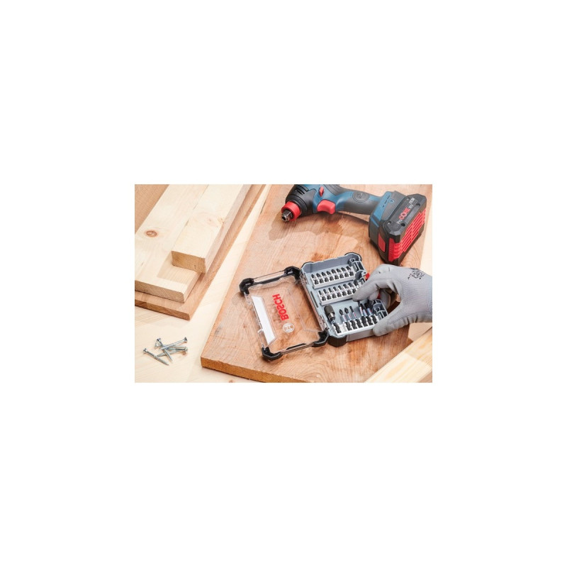 Bosch Pick and Click Impact Control Doppelklingenbit-Satz TORX, 8-teilig(65mm)