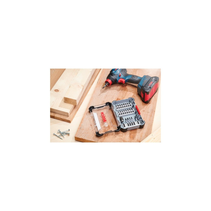 Bosch Pick and Click Impact Control Doppelklingenbit-Satz, 9-teilig(65mm, TORX, PH, PZ, Schlitz)