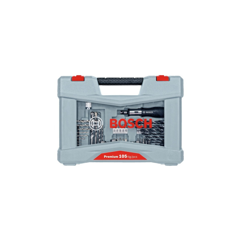 Bosch Premium X-Line Bohrer- /Schrauber-Set, 105-teilig, Bohrer- & Bit-Satz(grün, 105-teilig)