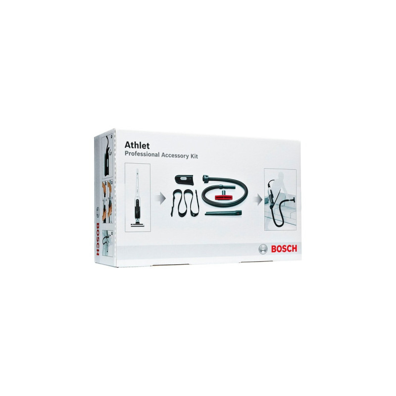 Bosch Profi-Zubehör-Set für Akku-Sauger BCH6 Athlet, Düse(schwarz, 5-teilig)