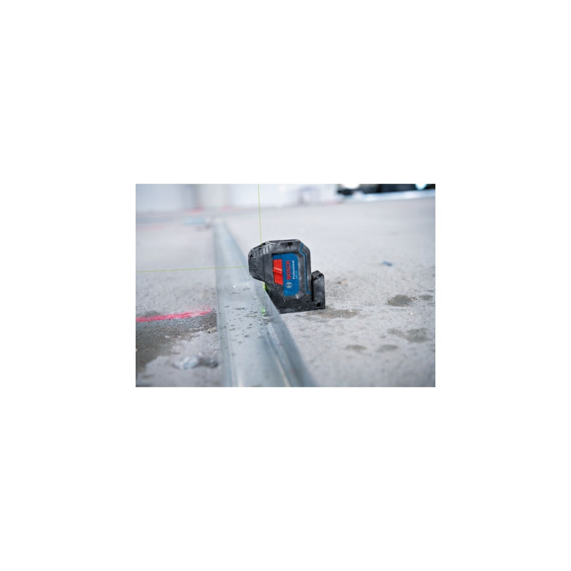 Bosch Punktlaser GPL 3 G Professional(blau/schwarz, grüne Laserpunkte)