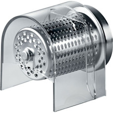 Bosch Reibeaufsatz MUZ45RV2, Zerkleinerer(aluminium, für Küchenmaschine MUM4, MUM5 mit Fleischwolf)
