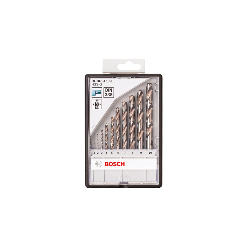 Bosch Robust-Bohrer Set, 5-teilig, mit I-Rack, Bohrer- & Bit-Satz(i-BOXX 53)