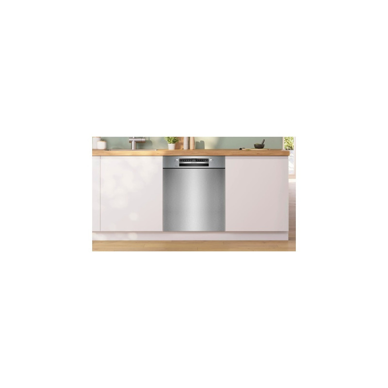 Bosch SMU6YAS02E Serie 6, Spülmaschine(silber/edelstahl, 60 cm)