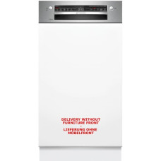 Bosch SPI2HMS42E Serie 2, Spülmaschine(edelstahl, 45 cm, Home Connect)