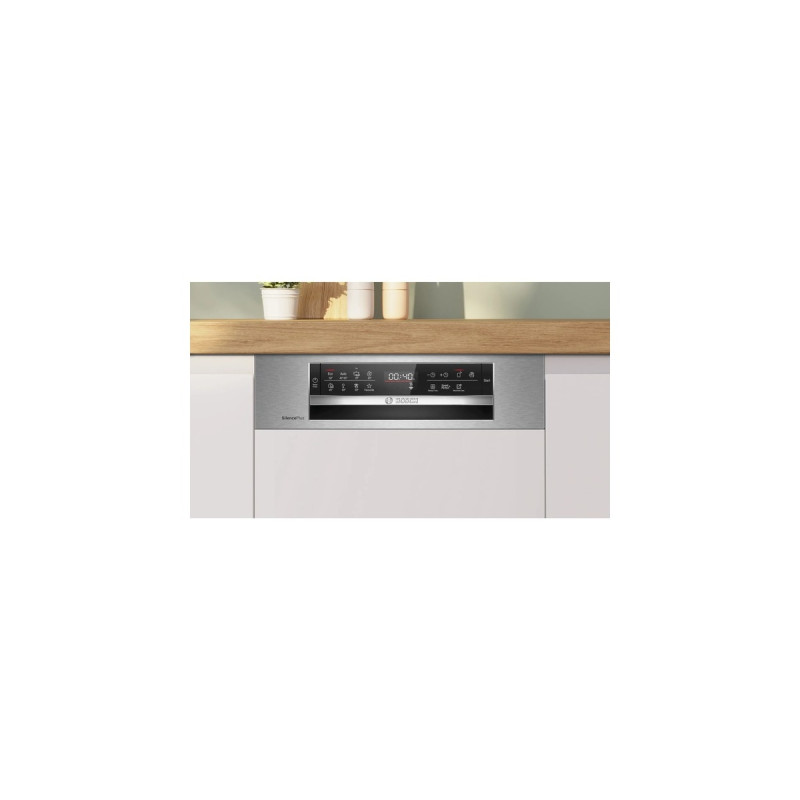 Bosch SPI6EMS17E Serie 6, Spülmaschine(edelstahl, 45 cm, Home Connect)