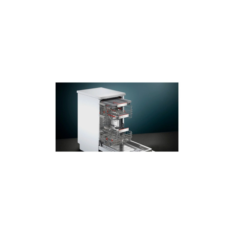 Bosch SPS6ZMW29E Serie 6, Spülmaschine(weiß, 45 cm, Home Connect)