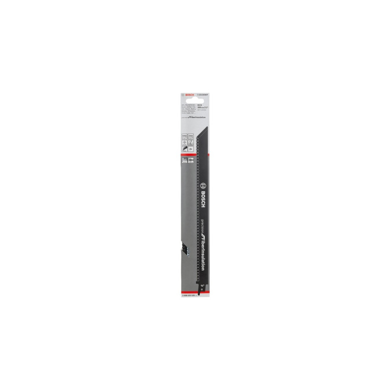 Bosch Säbelsägeblatt S 1213 AWP Precision for Fibre Insulation, 2 Stück(Länge 300mm)