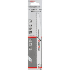 Bosch Säbelsägeblatt S 3456 XF Progressor for Wood and Metal, 2 Stück(Länge 200mm)