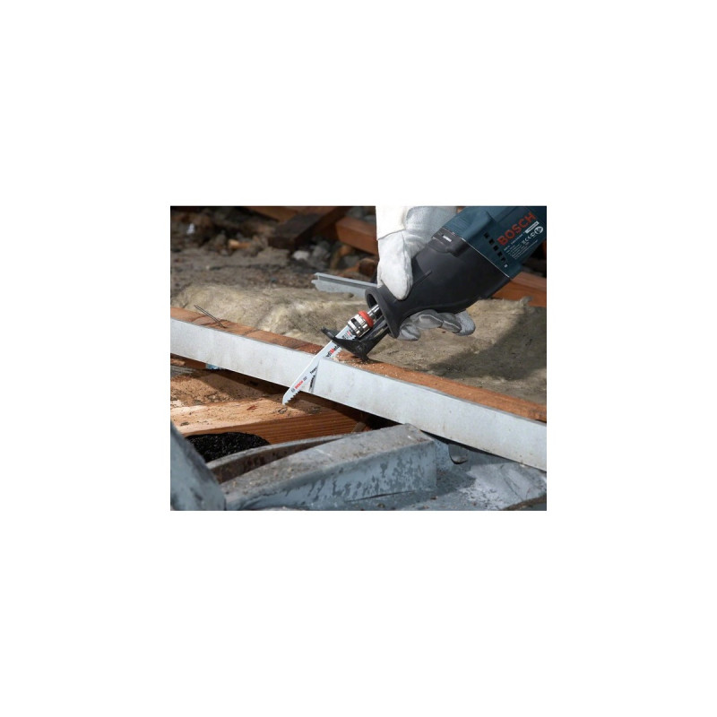 Bosch Säbelsägeblatt S 610 DF Heavy for Wood and Metal, 5 Stück(Länge 150mm)