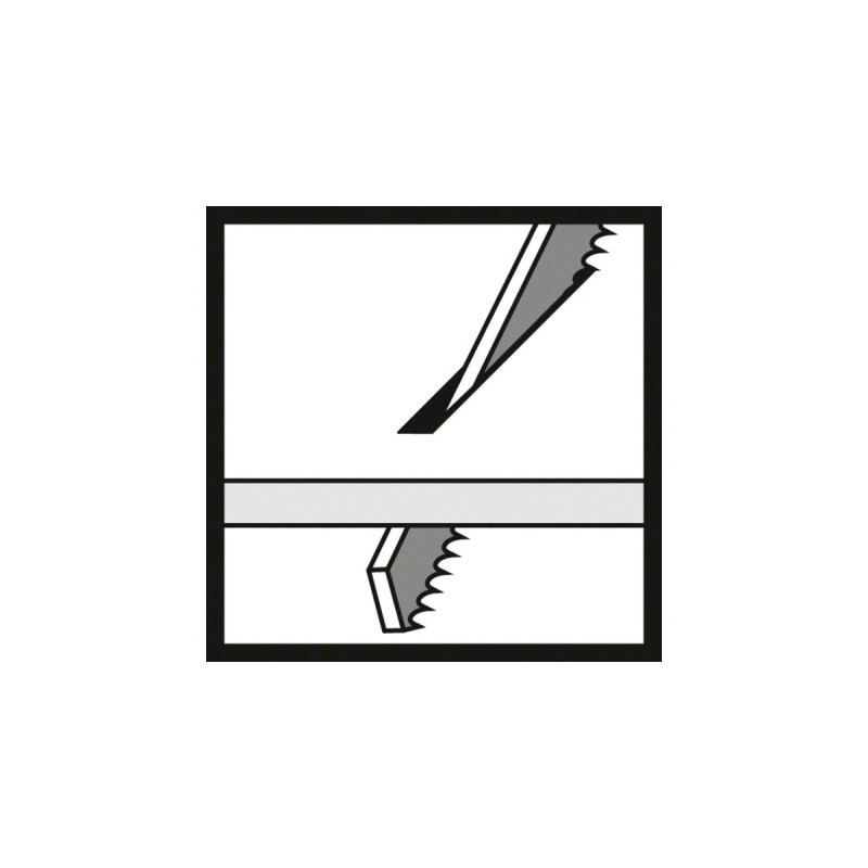 Bosch Säbelsägeblatt S 611 DF Heavy for Wood and Metal, 2 Stück(Länge 150mm)