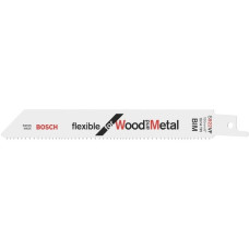 Bosch Säbelsägeblatt S 922 VF Flexible for Wood and Metal, 5 Stück(Länge 150mm)