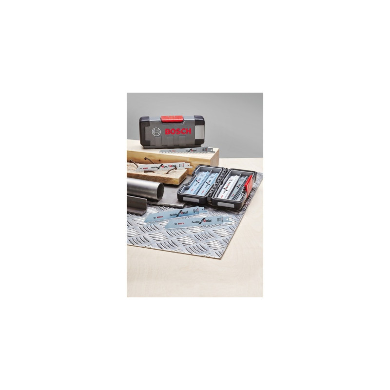 Bosch Säbelsägeblatt-Satz Wood and Metal, 20-teilig(in Toughbox)