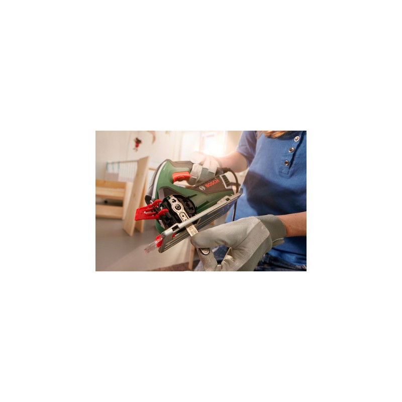 Bosch Säge NanoBlade AdvancedCut 50, Kettensäge(grün/schwarz, Koffer, 500 Watt)