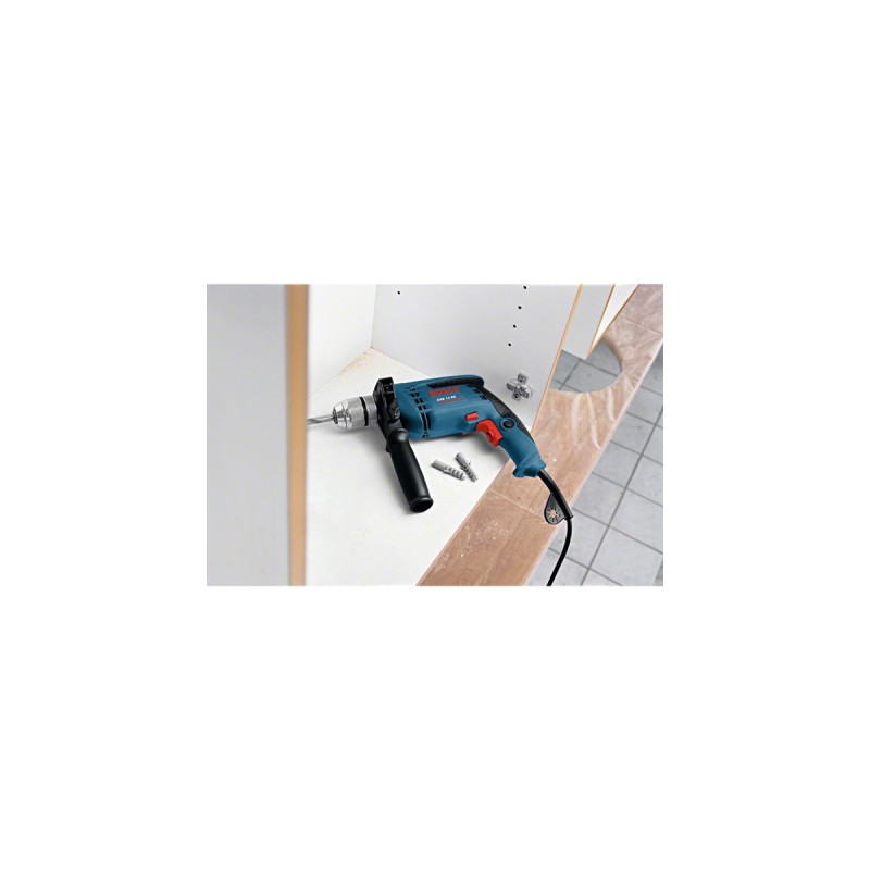 Bosch Schlagbohrmaschine GSB 13 RE Professional(blau/schwarz, 600 Watt)