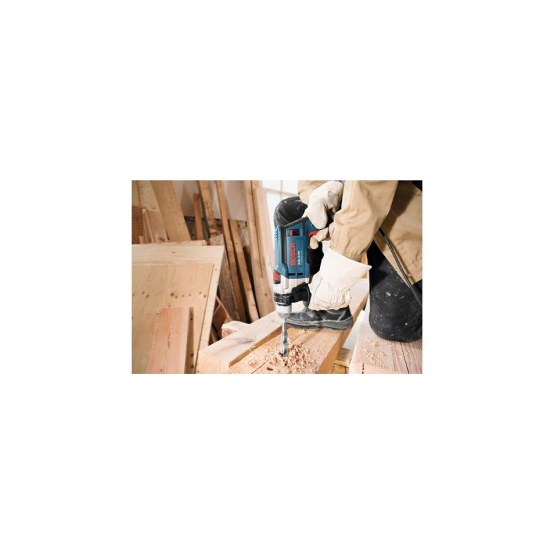 Bosch Schlagbohrmaschine GSB 16 RE Professional(blau/schwarz, 750 Watt, Koffer)