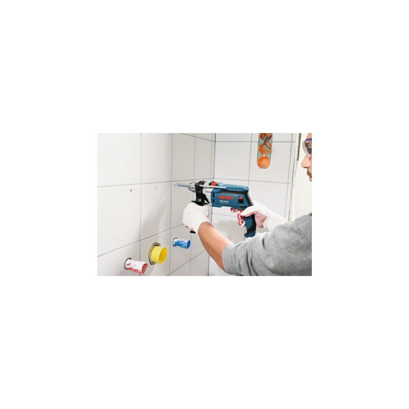 Bosch Schlagbohrmaschine GSB 16 RE Professional(blau/schwarz, 750 Watt, Koffer)