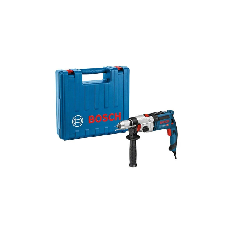 Bosch Schlagbohrmaschine GSB 21-2 RCT Professional(blau/schwarz, 1.300 Watt, Koffer)