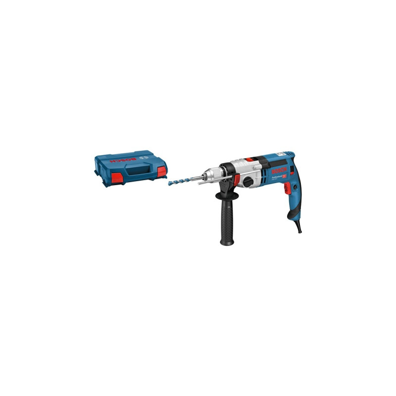 Bosch Schlagbohrmaschine GSB 24-2 Professional(blau/schwarz, 1.100 Watt, L-Case)
